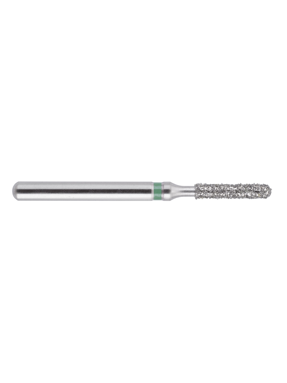 fraise diamantée CoolCut cylindre bout arrondi 140-012C (880) gros grain bague verte C