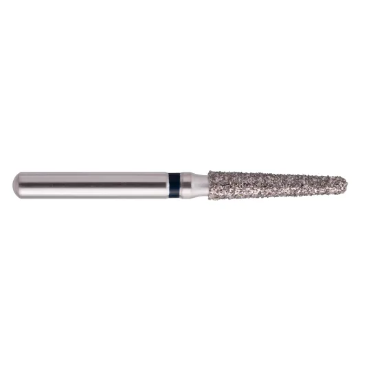 fraise diamantée CoolCut cône bout rond 198-016SXC (856) très gros grain bague noire XC
