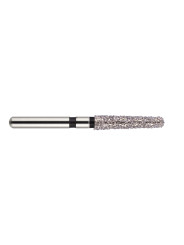 fraise diamantée CoolCut cône bout rond 198-019SXC (856) grain extra gros bague zébrée XXC