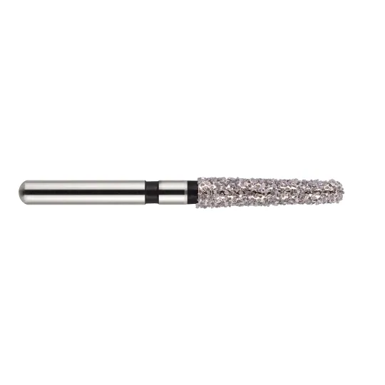 fraise diamantée CoolCut cône bout rond 198-019SXC (856) grain extra gros bague zébrée XXC