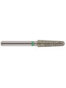 fraise diamantée CoolCut cône bout rond 198-023SC (856) gros grain bague verte C