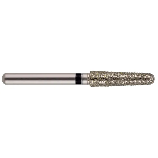 fraise diamantée CoolCut cône bout rond 198-023SXC (856) très gros grain bague noire XC
