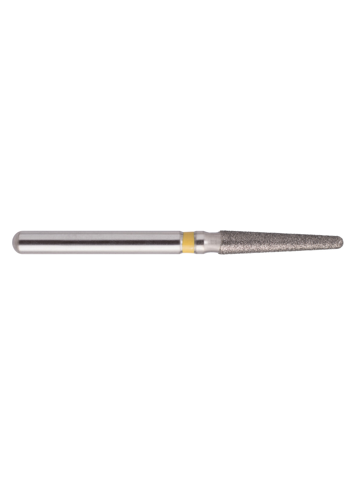fraise diamantée CoolCut cône bout rond 198-015XF (856) grain extra fin bague jaune XF