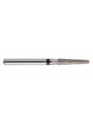 fraise diamantée CoolCut cône bout rond 198-015XC (856) très gros grain bague noire XC