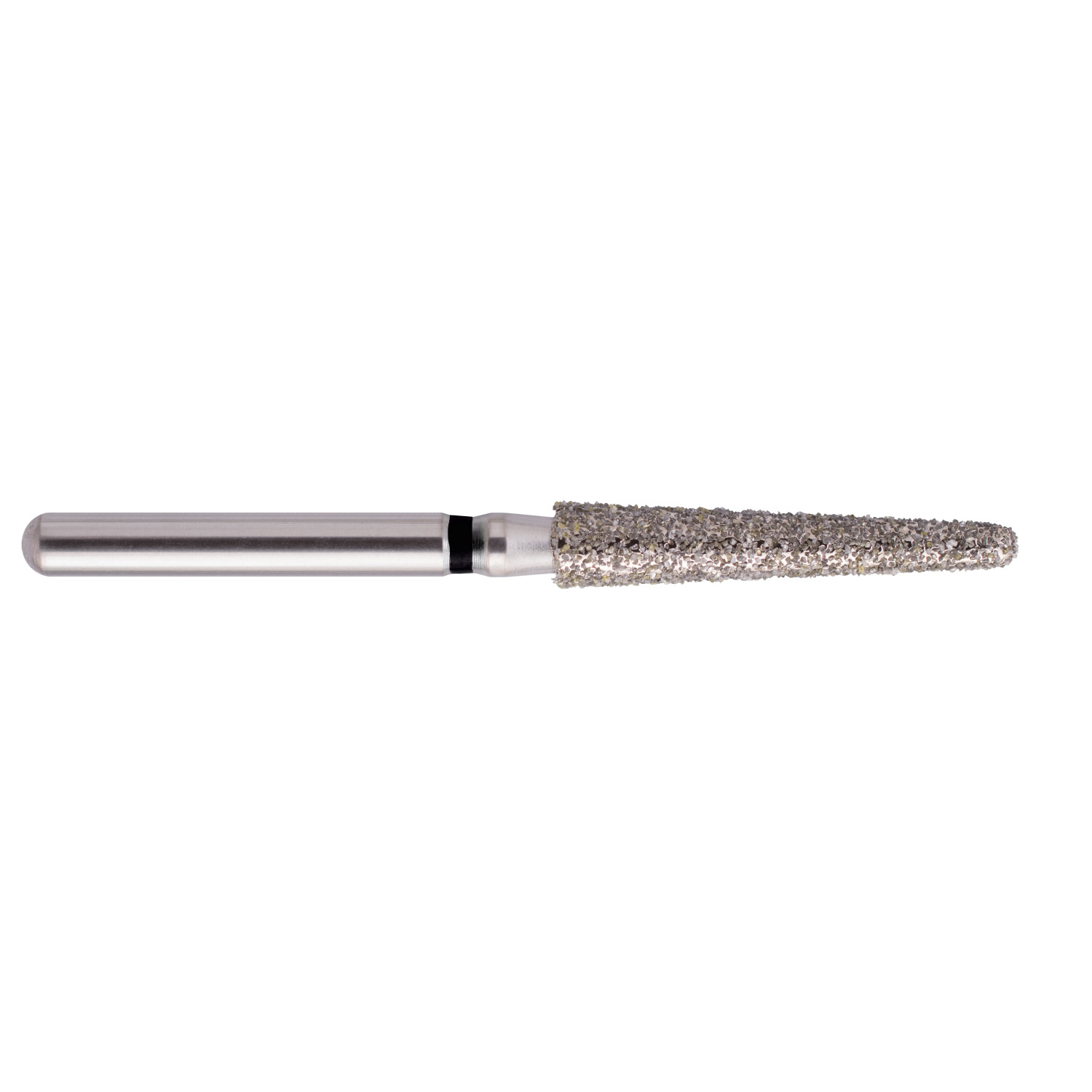 fraise diamantée CoolCut cône long bout rond 199-022XC (850L) très gros grain bague noire C
