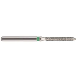 fraise diamantée CoolCut torpille 290-010C (879) gros grain bague verte C
