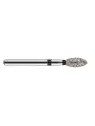 fraise diamantée CoolCut olive 257-023XXC (368) extra gros grain bague zébrée XXC