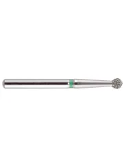 fraise diamantée CoolCut boule 001 (801) gros grain bague verte C