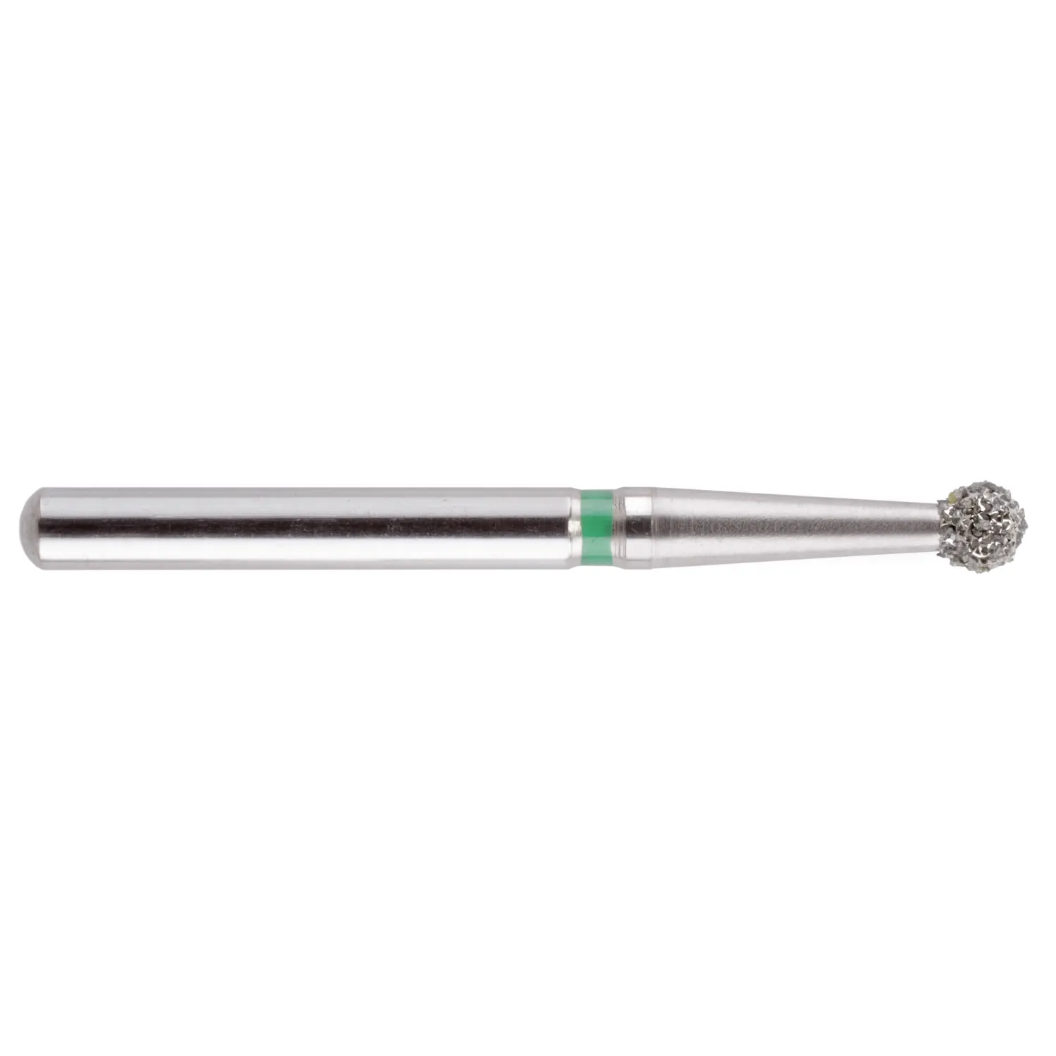 fraise diamantée CoolCut boule 001 (801) gros grain bague verte C