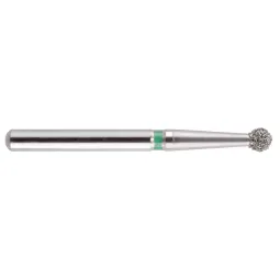 fraise diamantée CoolCut boule 001 (801) gros grain bague verte C