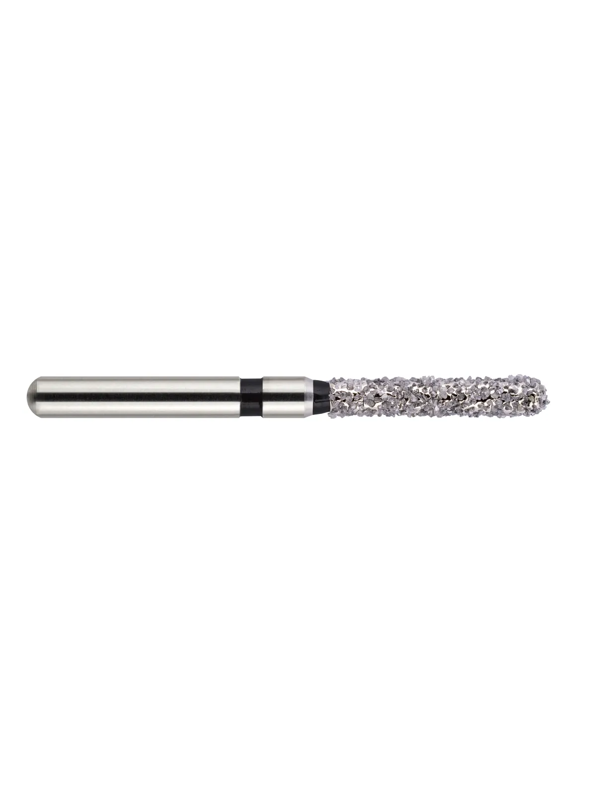 fraise diamantée CoolCut cylindre bout rond 141S-014XXC (881KS1) extra gros grain bague zébrée XXC