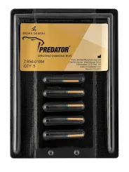 blister X5 fraise zircone Predator Zirconia Cône bout rond 856-018M