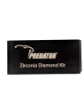 KIT 8 fraises à zircone Predator Zirconia (support)