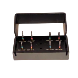 KIT 8 fraises à zircone Predator Zirconia (support + fraises)
