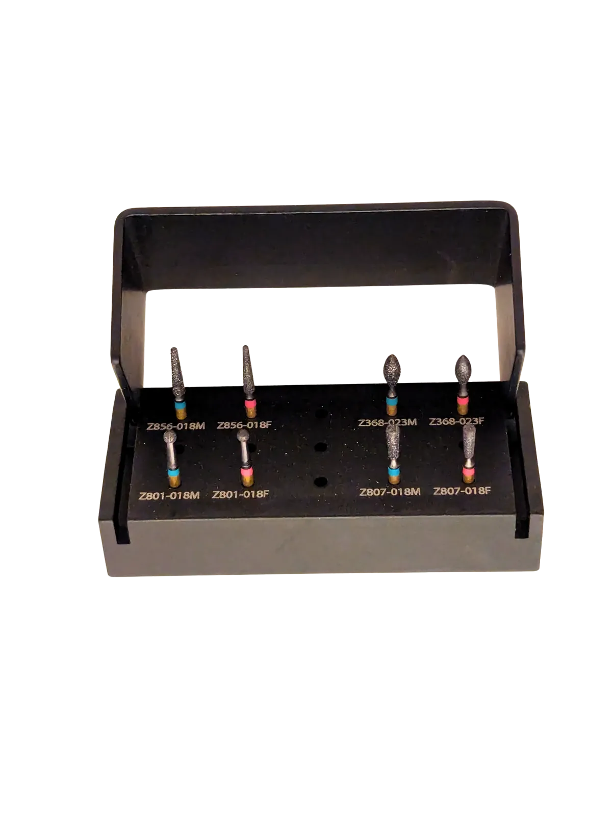 KIT 8 fraises à zircone Predator Zirconia (support + fraises)